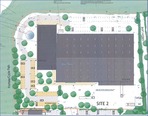 Ashdown Business Park Site 2 Plan