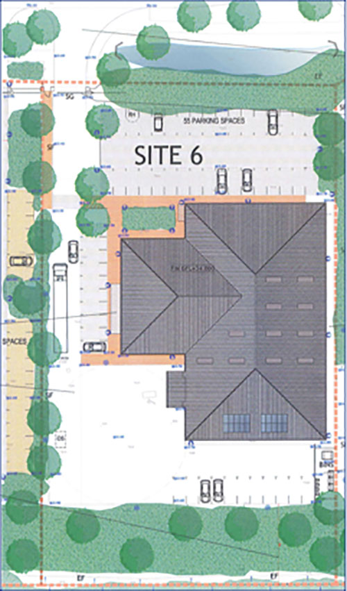 Ashdown Business Park Site 6 Plan